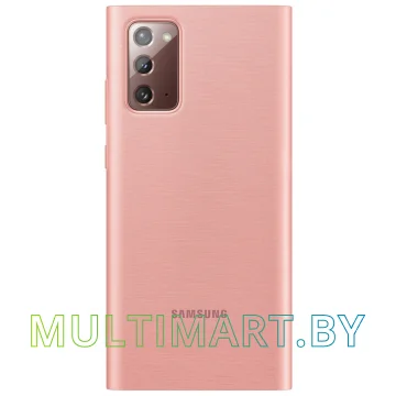 Чехол Samsung Smart LED View Cover для Galaxy Note 20 (бронзовый) картинка 2